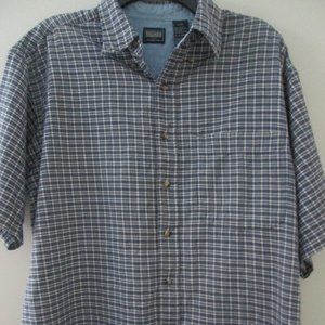 Levis Strauss Brittania Plaid Shirt L